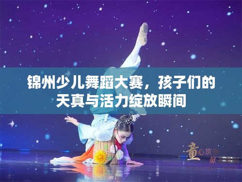 锦州少儿舞蹈大赛，孩子们的天真与活力绽放瞬间