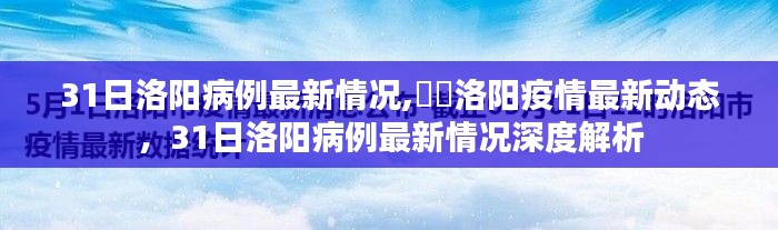 洛阳疫情最新动态及深度解析，3月31日病例最新情况分析