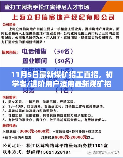 最新煤矿招工直招报名指南，初学者与进阶用户适用的11月5日步骤攻略