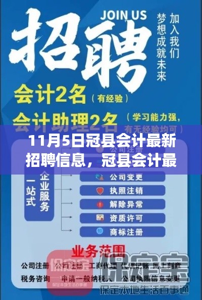 冠县会计最新招聘信息，职场机遇与挑战解析