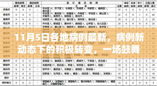 11月5日各地病例最新动态，积极转变与鼓舞人心的励志之旅