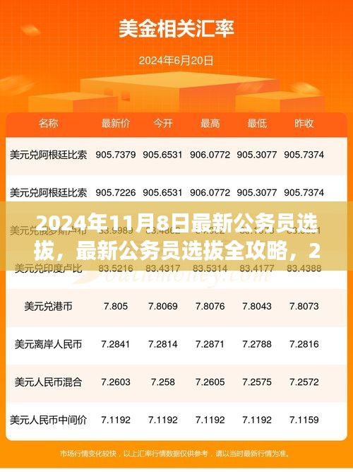 2024年公务员选拔全攻略，最新流程详解与应试指南