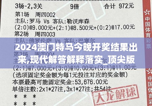 2024澳门特马今晚开奖结果出来,现代解答解释落实_顶尖版67.977