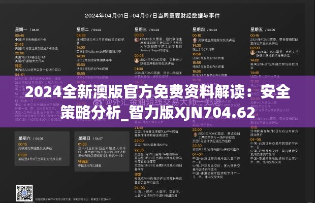 2024全新澳版官方免费资料解读：安全策略分析_智力版XJN704.62