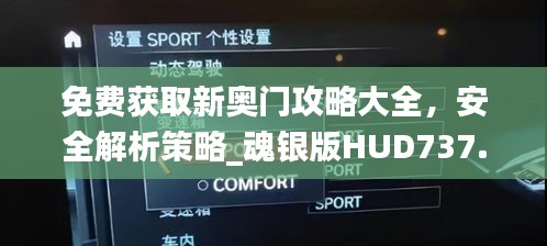 免费获取新奥门攻略大全，安全解析策略_魂银版HUD737.27