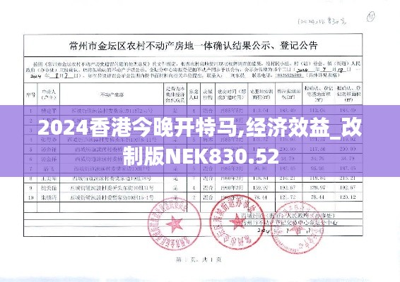 2024香港今晚开特马,经济效益_改制版NEK830.52