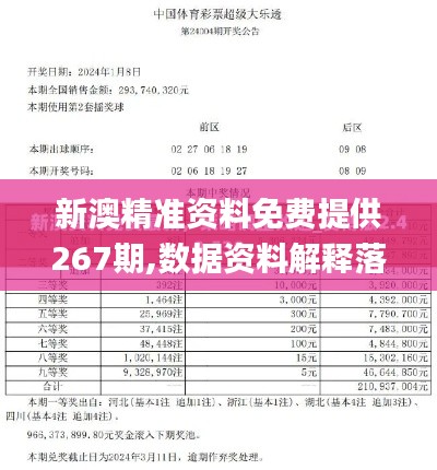 新澳精准资料免费提供267期,数据资料解释落实_真实版TZI165.39