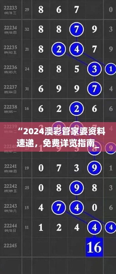 “2024澳彩管家婆资料速递，免费详览指南_YOC977.8活版”