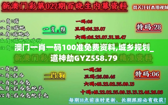 澳门一肖一码100准免费资料,城乡规划_道神劫GYZ558.79