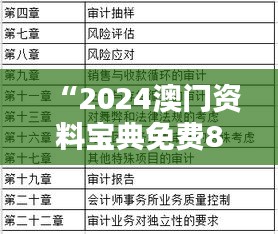 “2024澳门资料宝典免费808，FFY94.337硬件版策略实施指南”