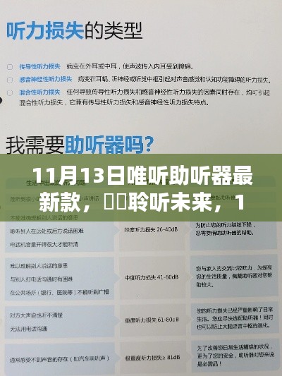 唯听助听器最新款发布，智能听力新篇章开启，聆听未来的声音之旅