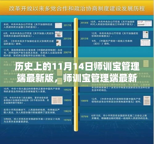 师训宝管理端最新版揭秘，历史上的11月14日深度解析