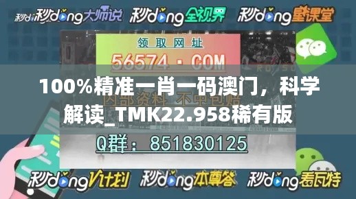 100%精准一肖一码澳门，科学解读_TMK22.958稀有版