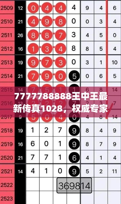 7777788888王中王最新传真1028，权威专家解答_UUF22.207竞技版