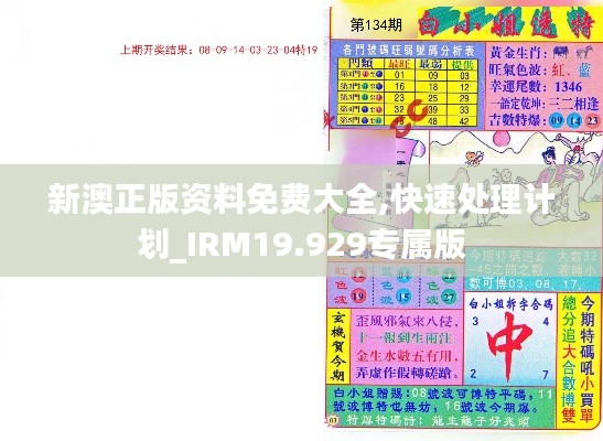 新澳正版资料免费大全,快速处理计划_IRM19.929专属版