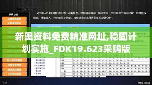 新奥资料免费精准网址,稳固计划实施_FDK19.623采购版