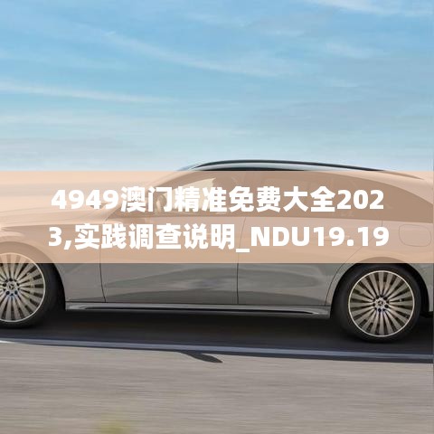 4949澳门精准免费大全2023,实践调查说明_NDU19.192加强版