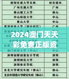 2024澳门天天彩免费正版资料,科学分析严谨解释_NTH19.796未来版