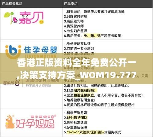 香港正版资料全年免费公开一,决策支持方案_WOM19.777盒装版