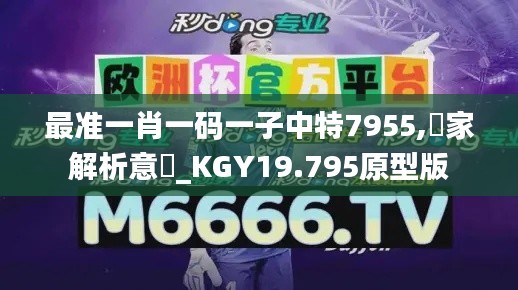 最准一肖一码一子中特7955,專家解析意見_KGY19.795原型版