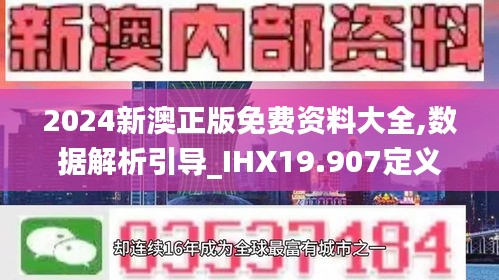 2024新澳正版免费资料大全,数据解析引导_IHX19.907定义版