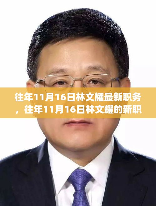 林文耀职务揭秘，职场跃升轨迹与启示，揭秘林文耀在往年11月16日的新职务变动