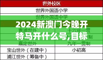 2024新澳门今晚开特马开什么号,目标解析解答解释方法_VEP1.44.52灵动版