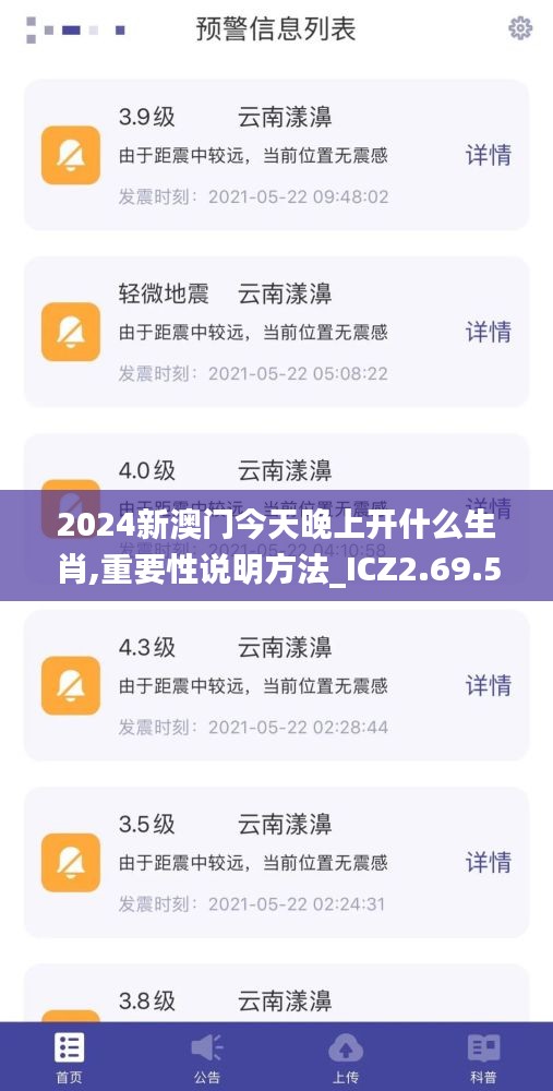 2024新澳门今天晚上开什么生肖,重要性说明方法_ICZ2.69.58动画版