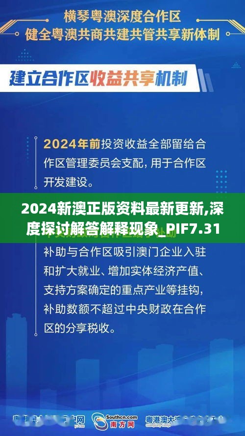 2024新澳正版资料最新更新,深度探讨解答解释现象_PIF7.31.41投资版