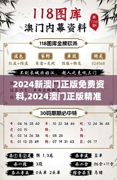 2024新澳门正版免费资料,2024澳门正版精准,实地数据验证_GYW6.71.73活动版