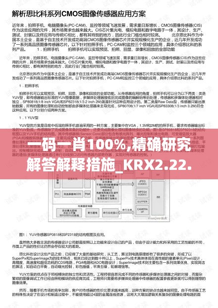 一码一肖100%,精确研究解答解释措施_KRX2.22.49DIY工具版