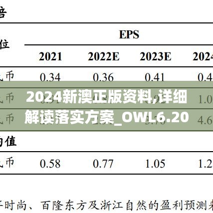 2024新澳正版资料,详细解读落实方案_OWL6.20.34智慧版