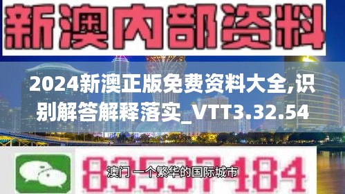 2024新澳正版免费资料大全,识别解答解释落实_VTT3.32.54优选版