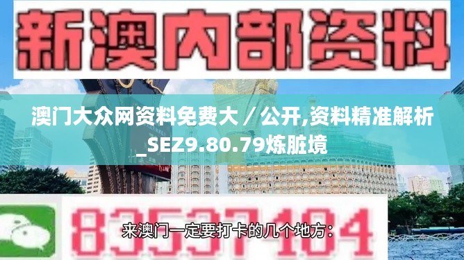 澳门大众网资料免费大／公开,资料精准解析_SEZ9.80.79炼脏境