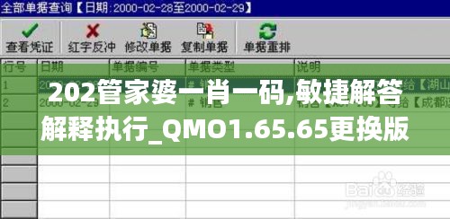 202管家婆一肖一码,敏捷解答解释执行_QMO1.65.65更换版