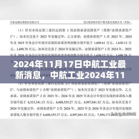 中航工业最新动态，创新腾飞，引领航空新时代（2024年11月17日）