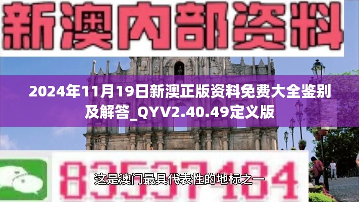 2024年11月19日新澳正版资料免费大全鉴别及解答_QYV2.40.49定义版