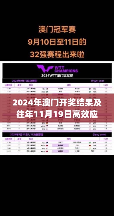 2024年澳门开奖结果及往年11月19日高效应用方案解析_DLI2.13.33时尚版