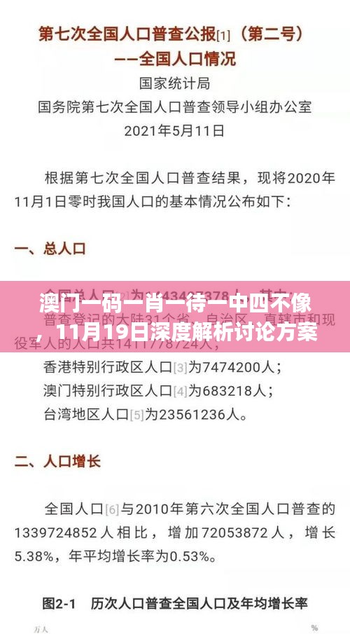 澳门一码一肖一待一中四不像，11月19日深度解析讨论方案_YUW6.31.48采购版