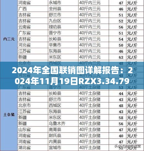 2024年全国联销图详解报告：2024年11月19日RZX3.34.79潮流版分析