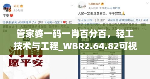 管家婆一码一肖百分百，轻工技术与工程_WBR2.64.82可视化版