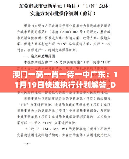 澳门一码一肖一待一中广东：11月19日快速执行计划解答_DZL8.73.92私人版