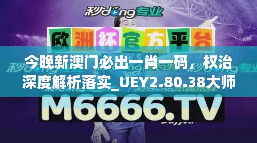 今晚新澳门必出一肖一码，权治深度解析落实_UEY2.80.38大师版