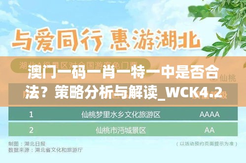 澳门一码一肖一特一中是否合法？策略分析与解读_WCK4.24.23深度版