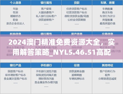 2024澳门精准免费资源大全，实用解答策略_NYL5.46.51高配版