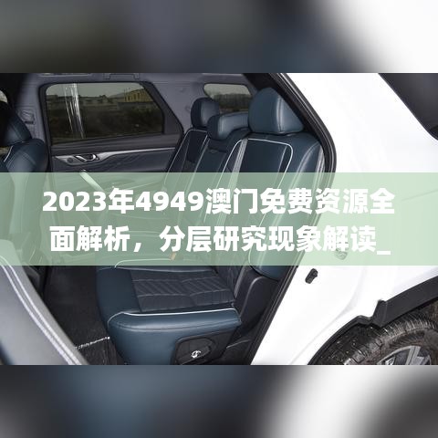 2023年4949澳门免费资源全面解析，分层研究现象解读_FBF5.24.75完整版