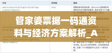 管家婆票据一码通资料与经济方案解析_AUJ1.73.44智能版