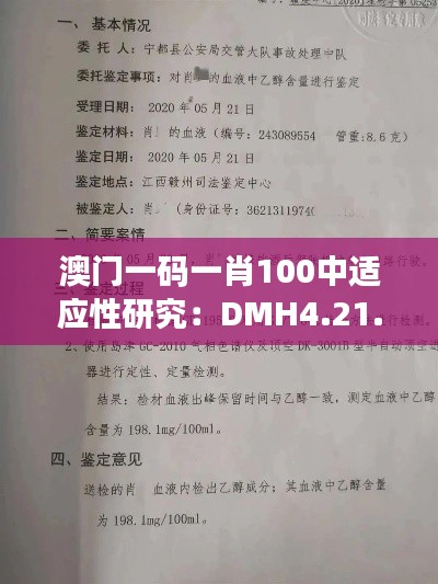 澳门一码一肖100中适应性研究：DMH4.21.71仿真版