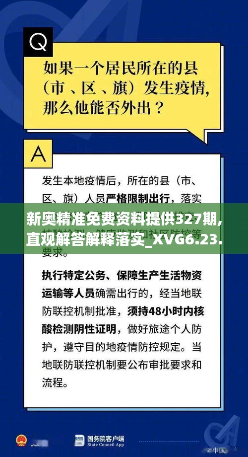 新奥精准免费资料提供327期,直观解答解释落实_XVG6.23.68