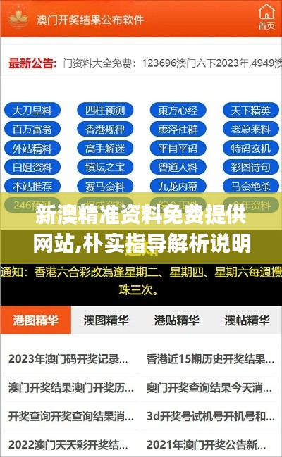 新澳精准资料免费提供网站,朴实指导解析说明_KYB4.13.44随意版